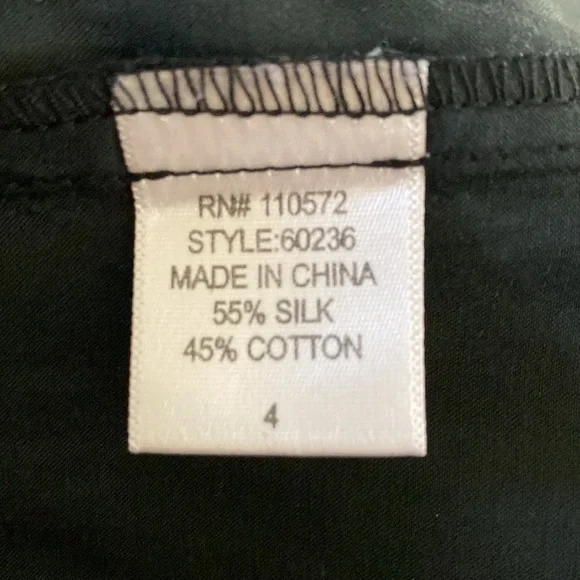 ❌SOLD❌ Twelfth Street by Cynthia Gatsby Open Back With Embroidery Detail🖤🖤🖤 - Picture 14 of 14